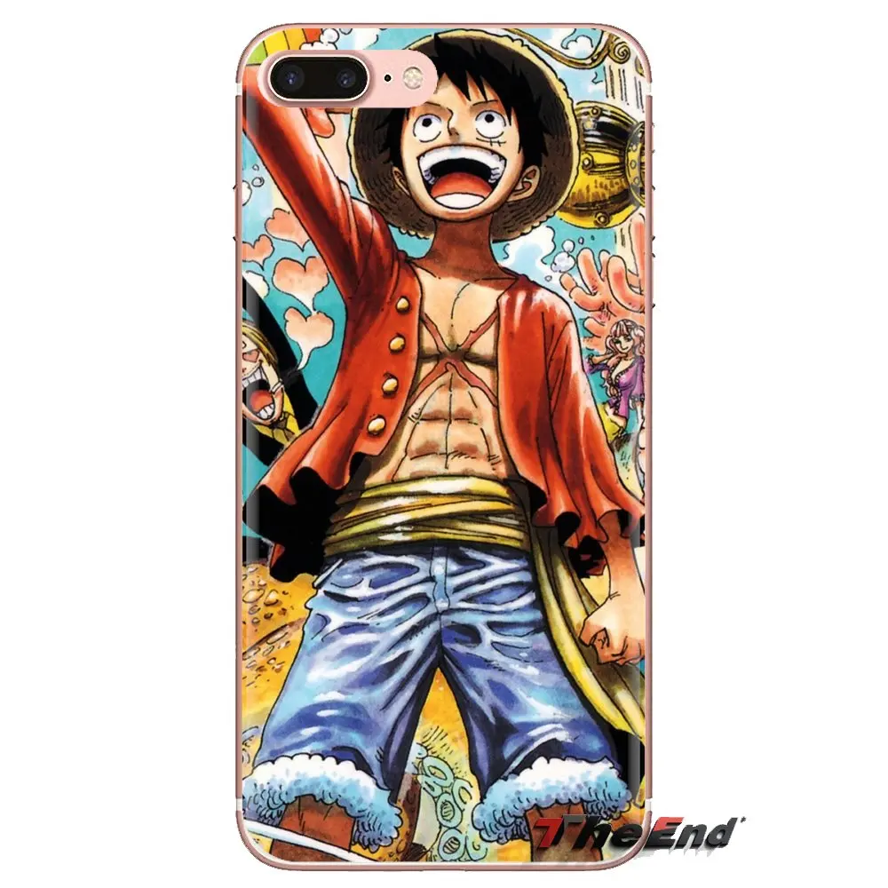 Luffy D Monkey One Piece For iPhone XS Max XR X 4 4S 5 5S 5C SE 6 6S 7 8 Plus Samsung Galaxy J1 J3 J5 J7 A3 A5 Soft Housing Case |