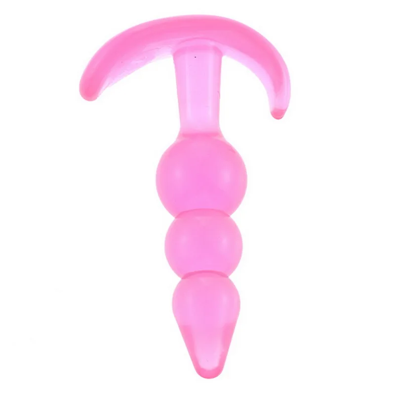 2020 Новинка желе Анальная пробка массажер простаты Анальные шарики G-spot интимные