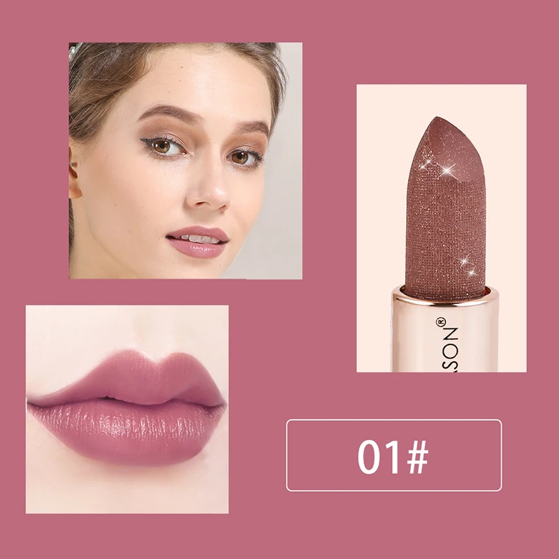 Bullet Shaped Lipstick Waterproof Non-Stick Cup Long Lasting Colorfast Matte Makeup Cosmetic Fashion Color |