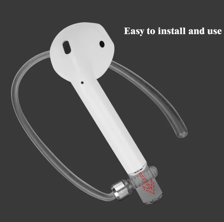 1 Набор. airpod спортивный заушник. Ушной крючок. Защитные крючки для ушей держатель безопасности подходят крючки для Air pod Беспроводные аксессуары для наушников