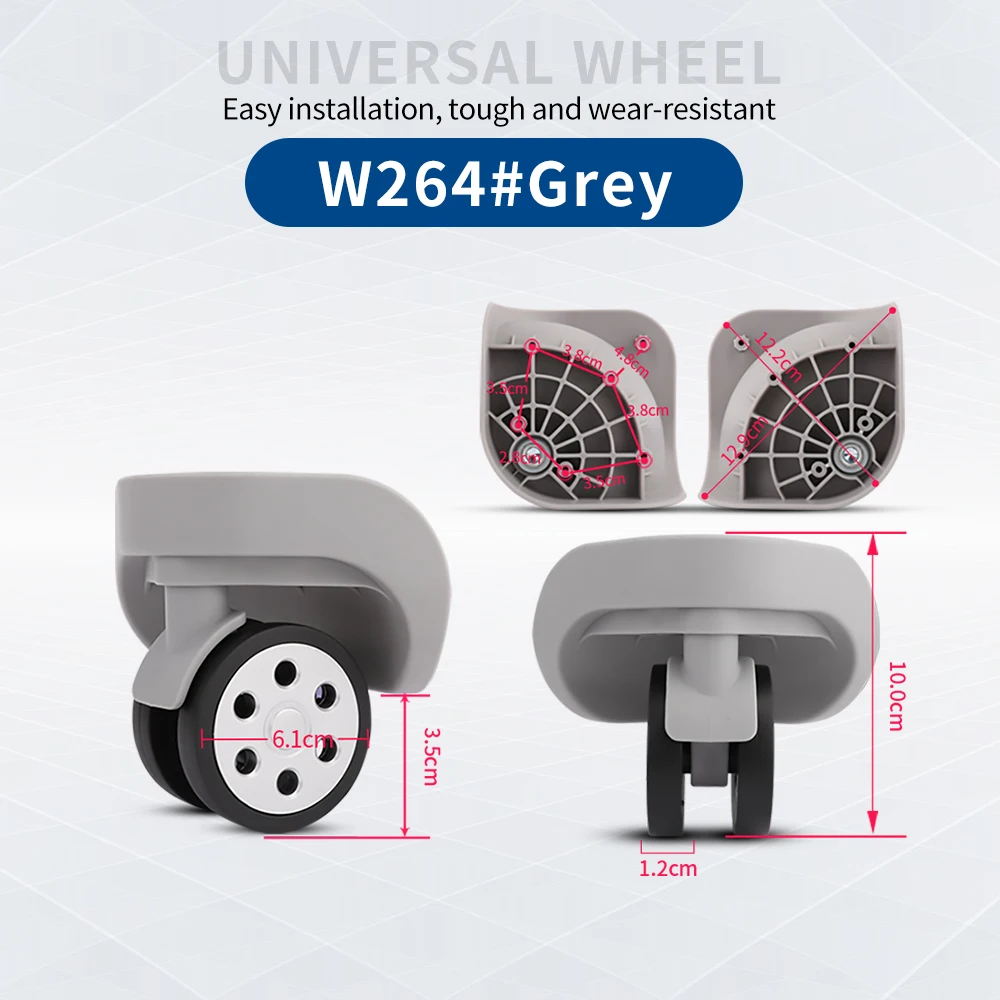 TANGYIPIN W264 Trolley case wheel travel luggage suitcase repair replacement universal accessories detachable installation wheel
