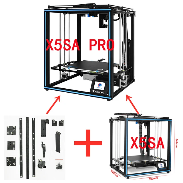 TRONXY X5SA-400-PRO 3Dプリンター Tronxy-押出機付き3D