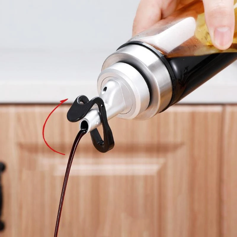 Kitchen Gadgets Wine Spout Pourer Oil Soy Sauce Liquor Dispenser Rubber Cork Leak-proof Sealer Bottle Stopper Bar Tool | Дом и сад