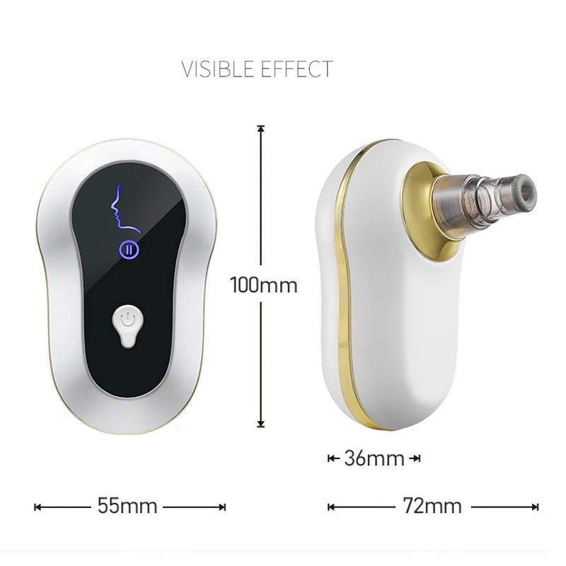 

Blackhead Remover, Vacuum Electric Blackhead Vacuum Cleaner Blackhead Extractor Tool Acne Extractor Tool