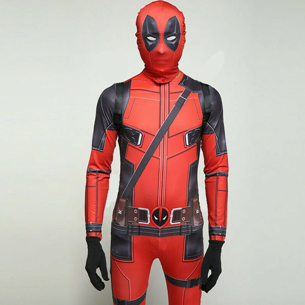 Детский костюм супергероя с маской комбинезон боди одежда для хэллоуивечерние