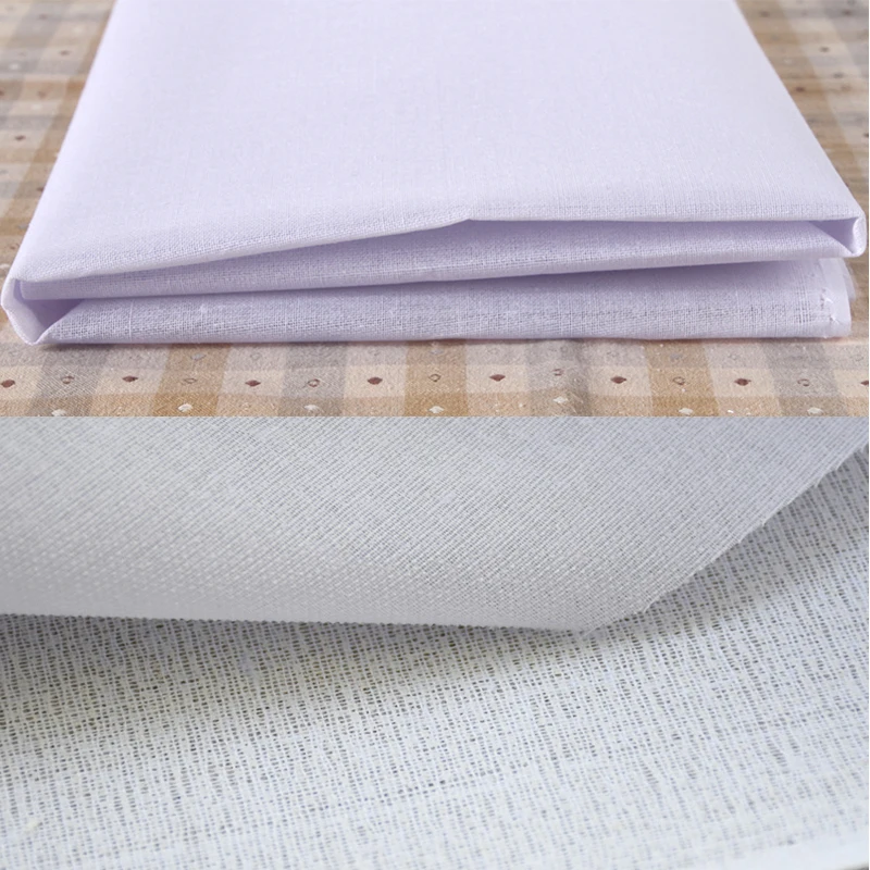 

DIY шляпа и сумка ТКАННАЯ жесткая подкладка для односторонней клеевой ткани белый/черный