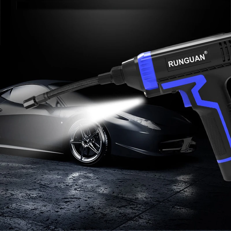 150 PSI портативный автомобильный воздушный компрессор цифровой светодиодный