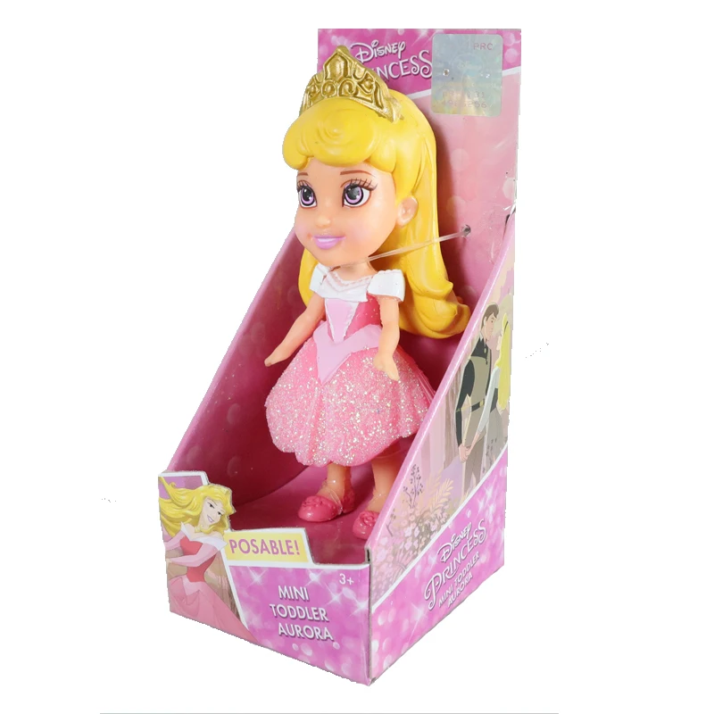 aurora Disney платье принцессы «Холодное сердце» 2 фигурка Анна Эльза, Белль София «Ариэль» карнавальные костюмы Белоснежки, Золушки Рапунцель Фигурки игрушки Рождественский подарок - Цвет: aurora