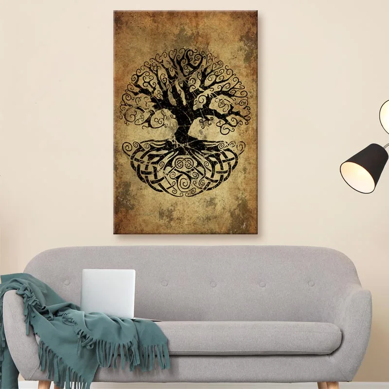 Картина на холсте Дерево жизни | Дом и сад