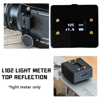 l102 mini camera light meter set top reflection incident light film bottom photography change metering luminometer boots t1e8