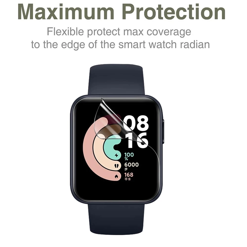 Гидрогелевая Защитная пленка для часов RedMi Watch 2 Lite цветные аксессуары XiaoMi Mi 2019 |