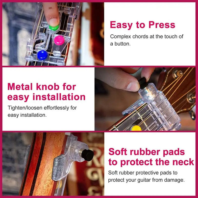 Ассистент для гитары противоболезненные напальчники аккорд вспомогательное