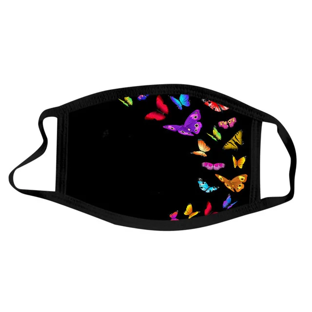 

Butterfly Prints Breathable Washable Can Be Mondmasker Bandana Mascara Mondkapjes Mondkapjes Scarf Halloween Cosplay Mask