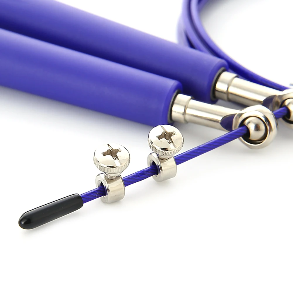 

3m High Speed Aerobic Steel Wire Skipping Rope Length Adjustable Jump Rope Fitness Equipment Skip Rope