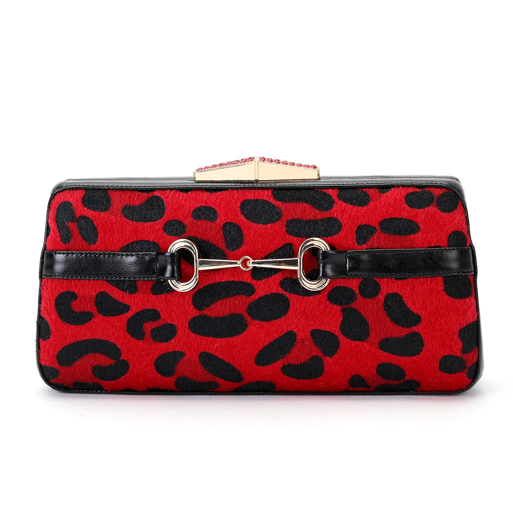 

2022 Модные и роскошные дамские свадебные сумки с леопардовым принтом, подходят для обеденных сумок на день рождения