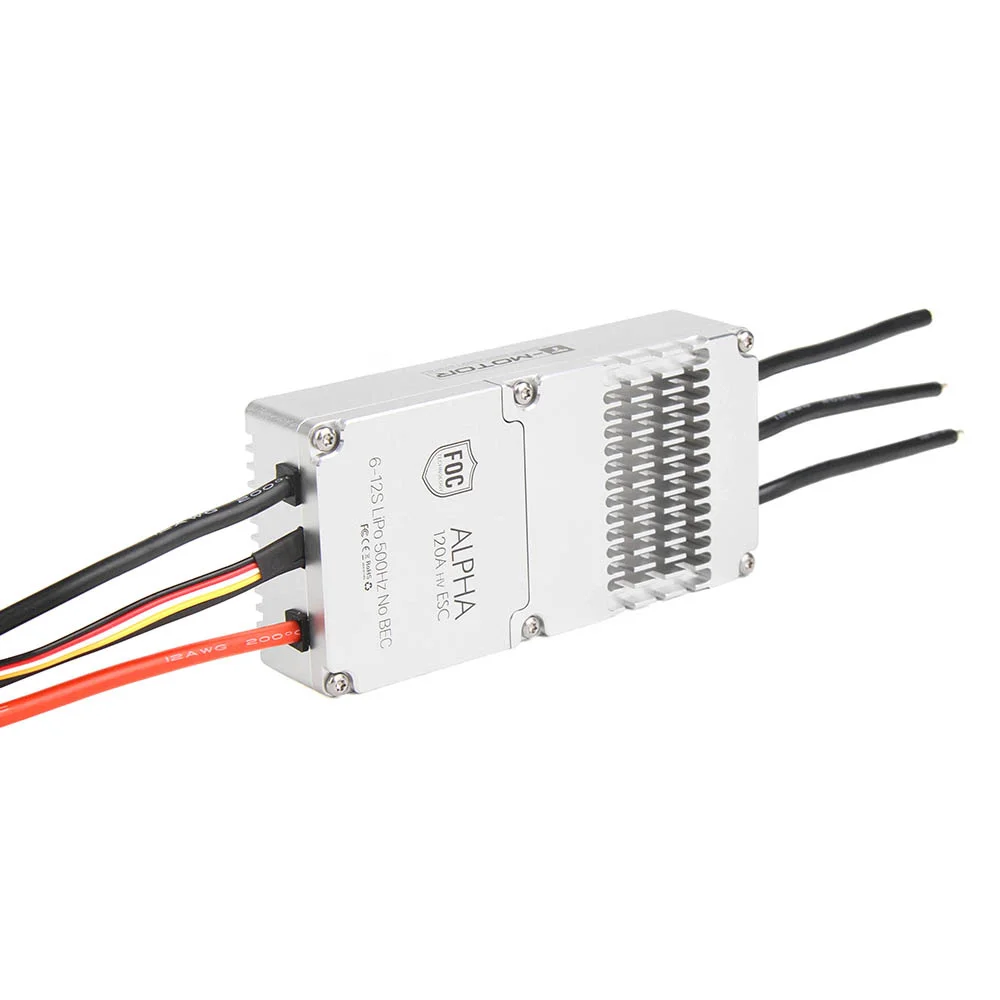 T-motor ALPHA 120A HV ESC Electronic Speed Control For Multi-rotor Quadcopter UAV RC Drones smart control and data feedback | Игрушки и