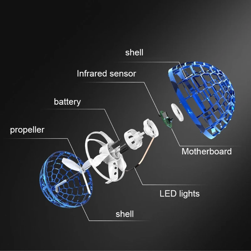 Волшебный летающий шар Спиннер бесконечный трюк летающая игрушка Дроны с ручным