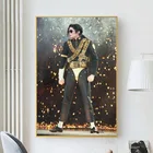 Плакат и принты с изображением Майкла Джексона, Классическая поза, Картина на холсте, Настенная картина, декор для гостиной