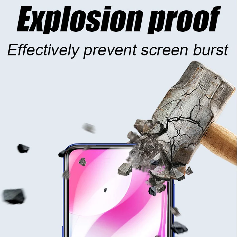 9D Protection Glass For Xiaomi Redmi 7 7A 8 8A 9 9A K30 Tempered Screen Protector Redmi Note 7 8 8T 9 9S Pro Safety Glass Film