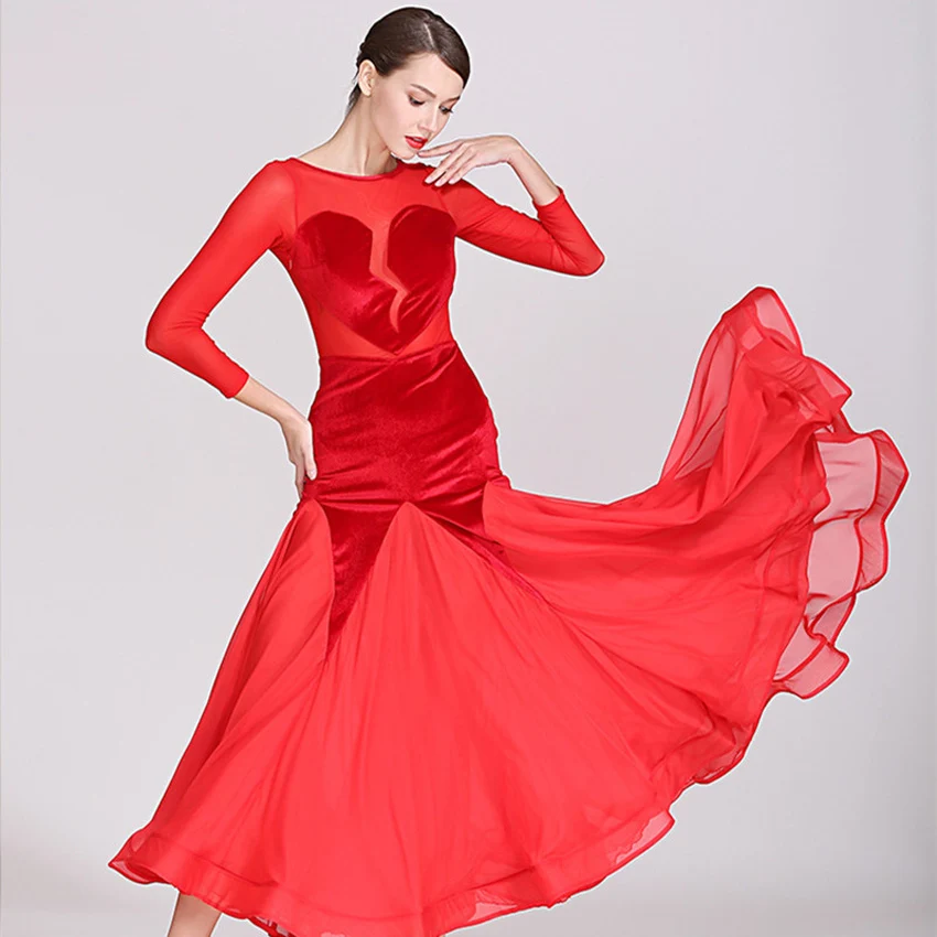 Платья для конкурса бальных танцев Венский вальс платье фокстрот танцевальные