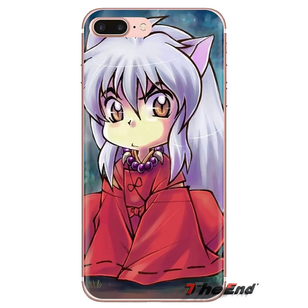 Inuyasha Transparent Soft Cases Covers For Sony Xperia Z Z1 Z2 Z3 Z5 compact M2 M4 M5 C4 E3 T3 XA Huawei Mate 7 8 Y3II |