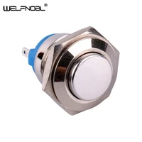 16mm 220v universal car button switch 16mm power reset waterproof metal switch car auto