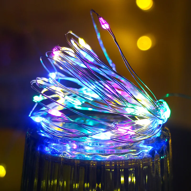 Светодиодная гирлянда на батарейках|Украшения своими руками для вечеринки| |