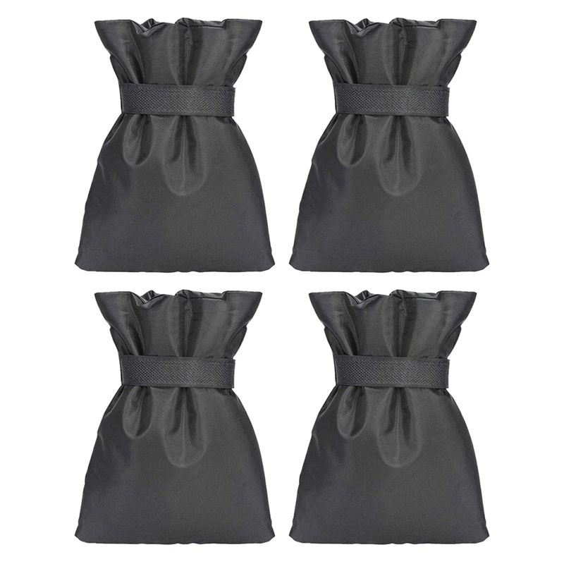 

4Pcs Outdoor Faucet Covers for Winter Outdoor Water Faucet Cover Socks Reusable Waterproof Insulated Faucet Protector