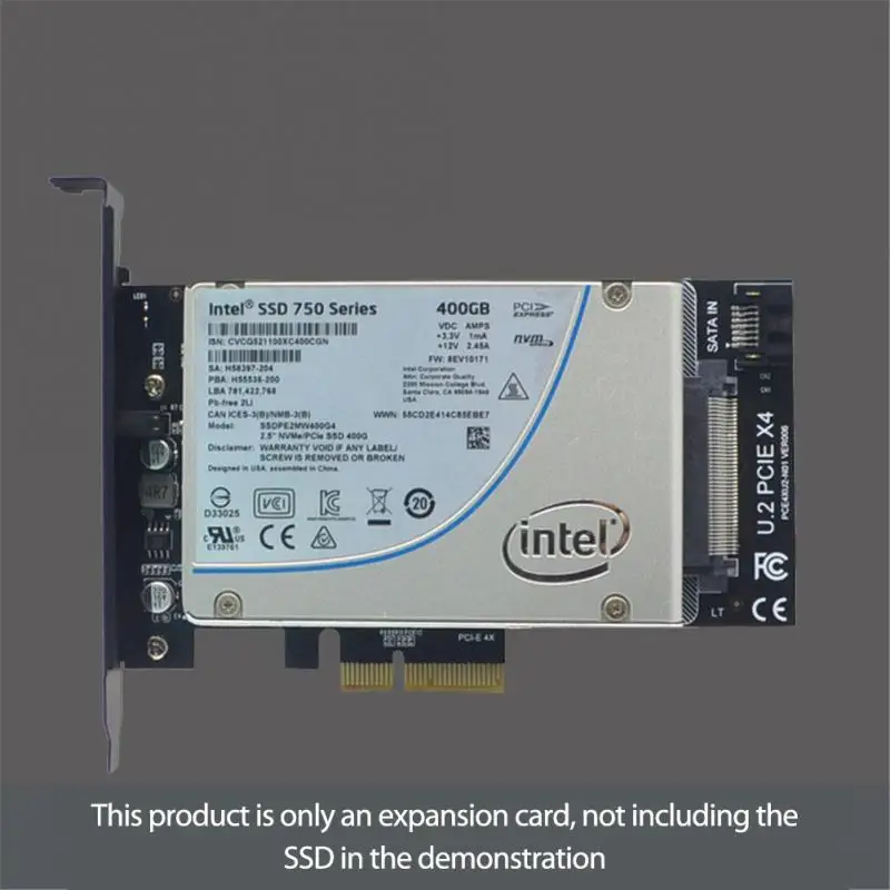 Переходная карта U.2 к PCI-E X4 Райзер GEN3 SATA 3 0 | Компьютеры и офис