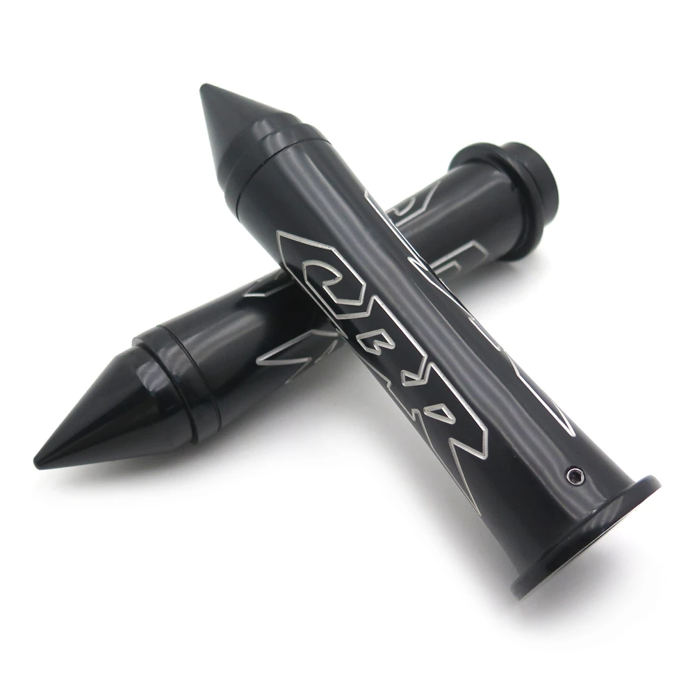 Запчасти для мотоциклов 7/8 дюйма 22 мм хромированный/черный руль Suzuki GSXR Hayabusa и Honda