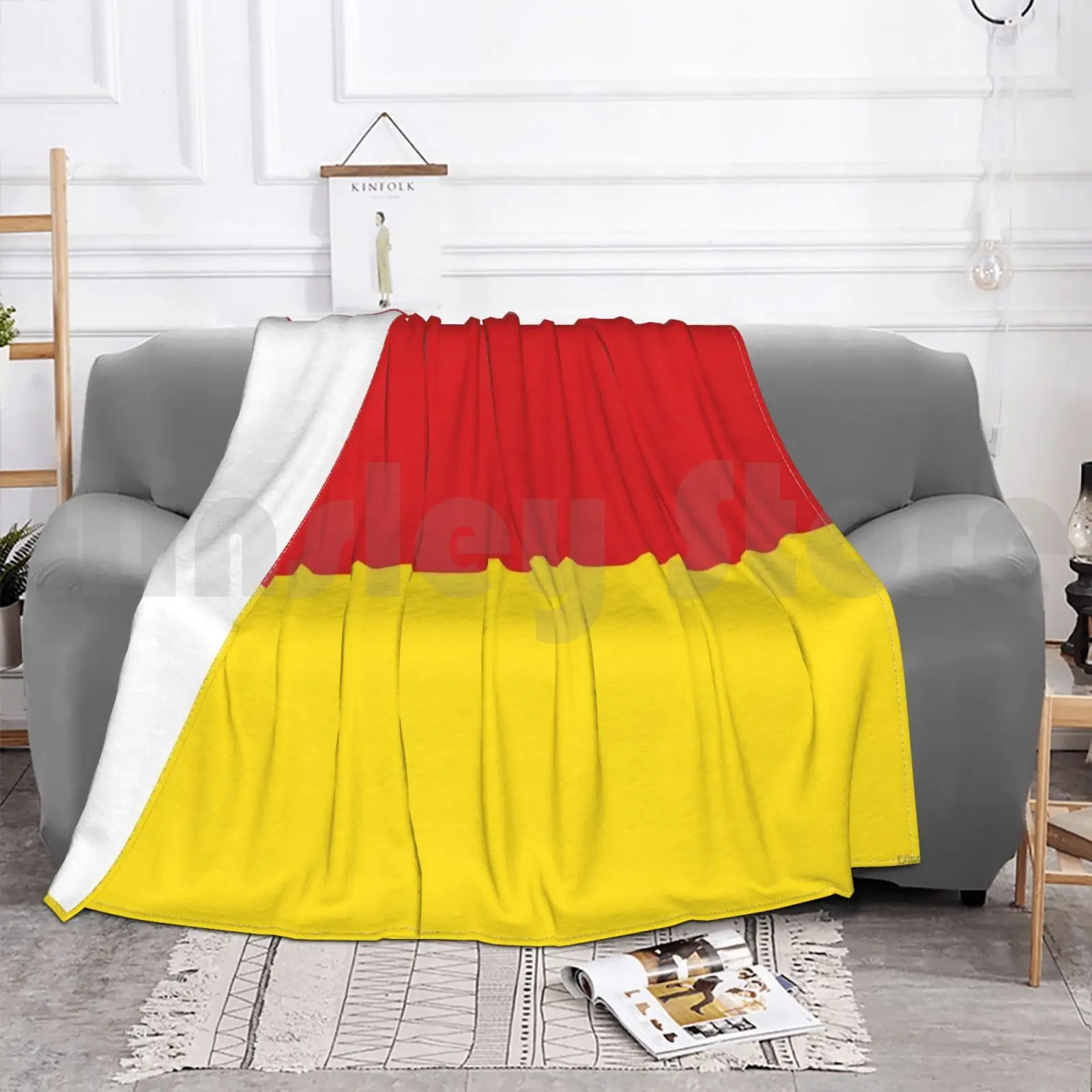 Дизайнерский флаг остнде Бельгийское одеяло модный Индивидуальный дизайн