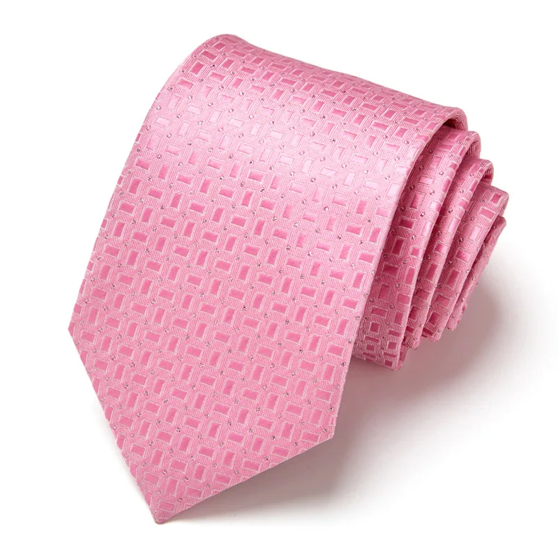 

Tie For Men Classic Business Solid Color Stripe Plaid Dots 7cm Jacquard Necktie Accessories Daily Wear Cravat Wedding Dress