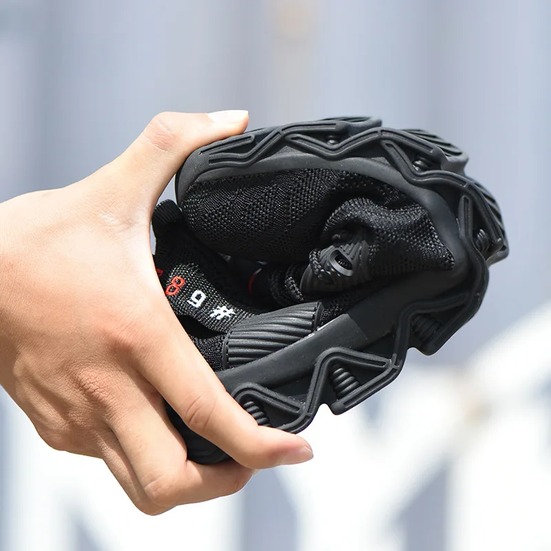 

Safety Work Shoes Indestructible Shoes Men's Puncture-proof Boots With Steel Toe Cap Lightweight and Breathable Sneakers