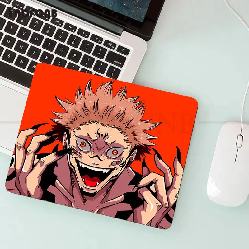 

FNDFCNB Jujutsu Kaisen Yuji Itadori Silicone Pad to Mouse Game for Overwatchs Smooth Writing Pad Desktops Mate gaming mouse pad