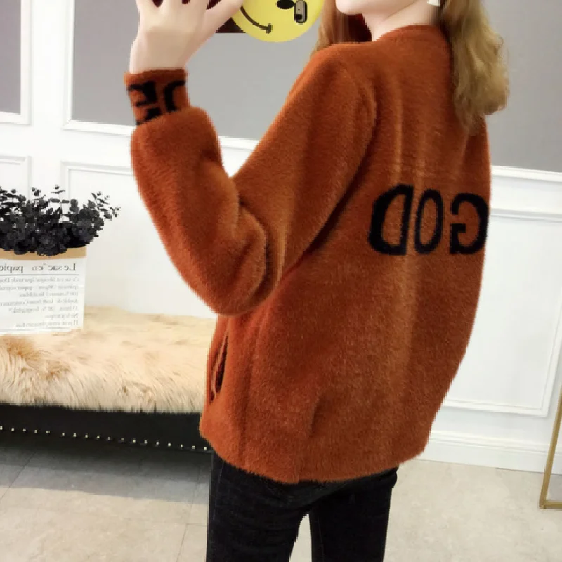 2023 зимняя теплая меховая куртка Тедди пальто женская Повседневная модная шуба из