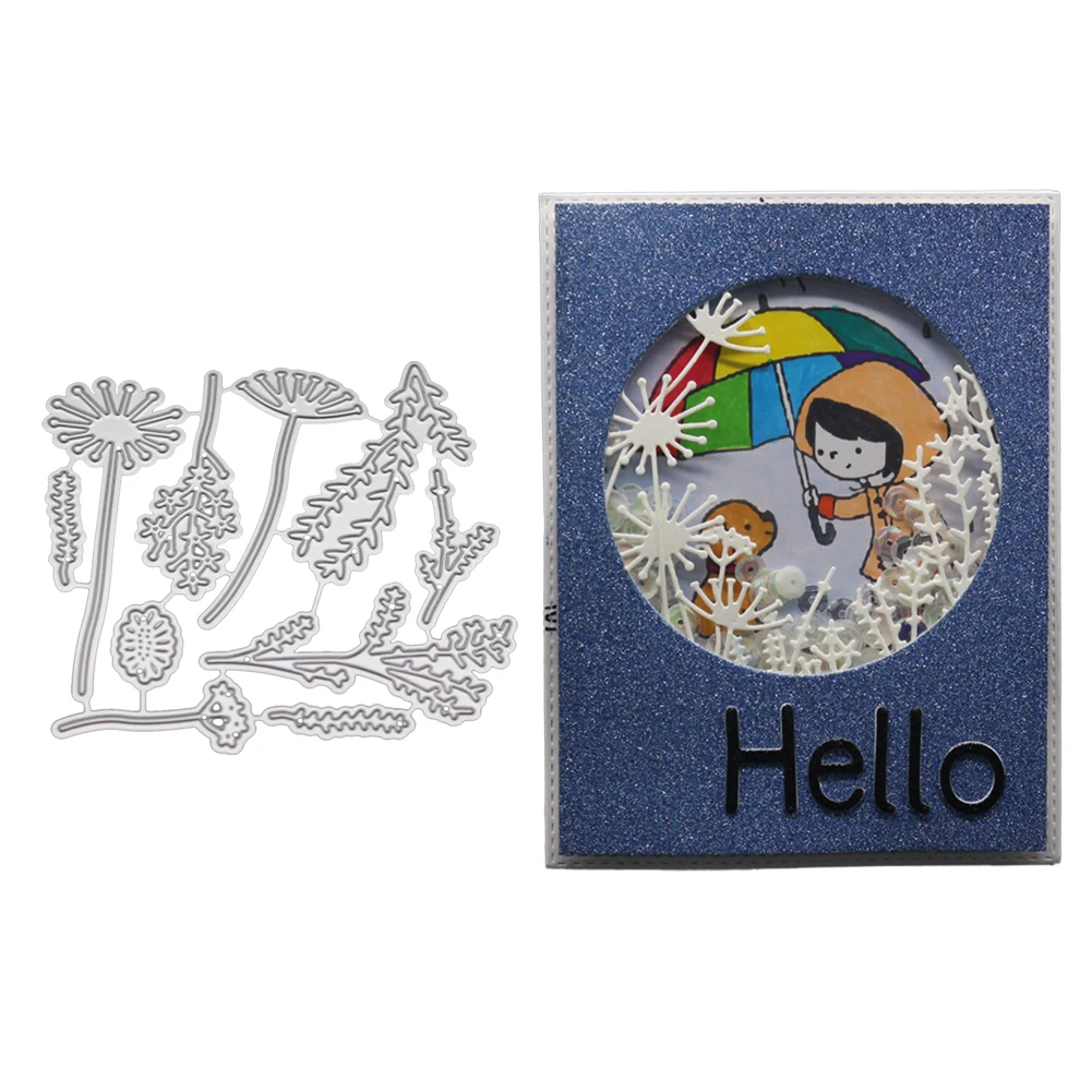 Металлические Вырубные штампы трафареты Одуванчик сделай сам фотоальбом