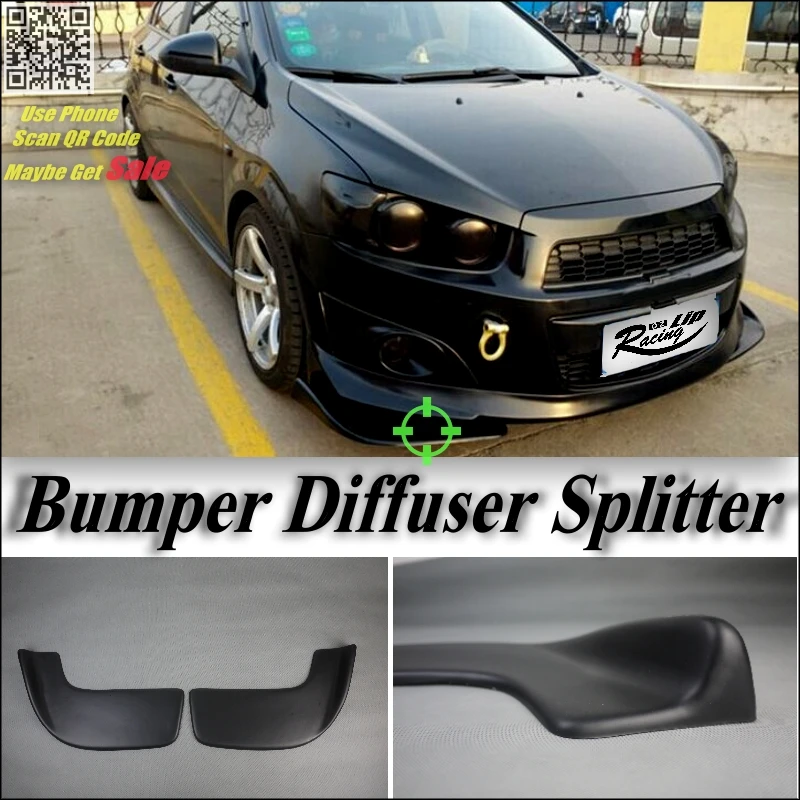 Автомобильный сплиттер диффузор бампер утка губа для Alfa Romeo GTV / Spider AR тюнинг
