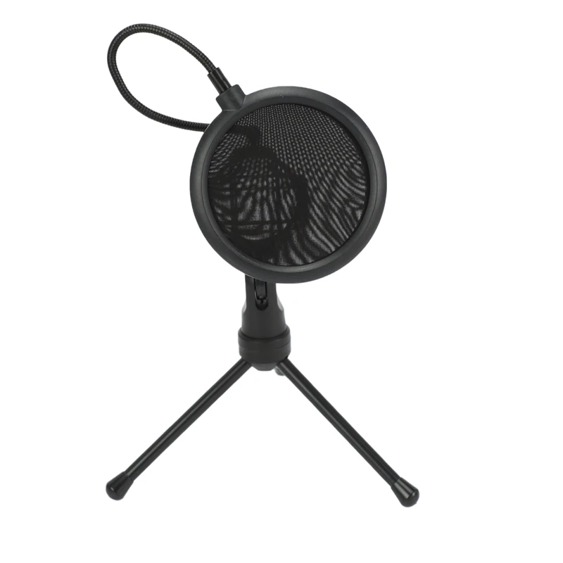 Портативный микрофон Mic Shock Mount Studio Desktop Tripod Stand с фильтром | Электроника