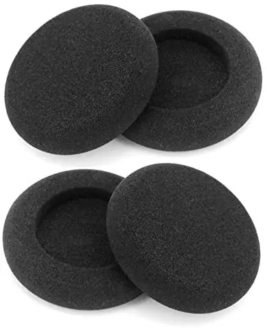 Бесплатная доставка 20 шт черные сменные амбушюры пенные Ушные подушки для