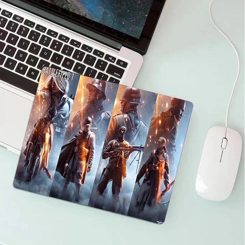 

Battlefield 1 Mouse Pad Keyboard Mat Desk Durable Desktop Mousepad Rubber Gaming Small Gamers Decoracion Gamer PC Computer CSGO