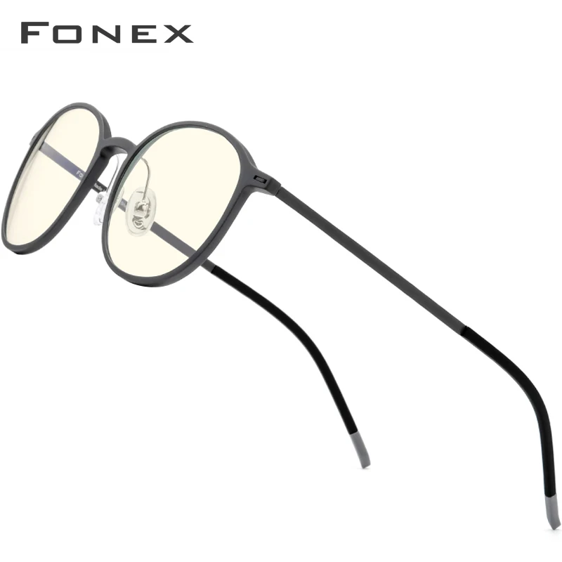 FONEX Очки компьютерные TR90 с защитой от сисветильник для мужчин и женщин аксессуар