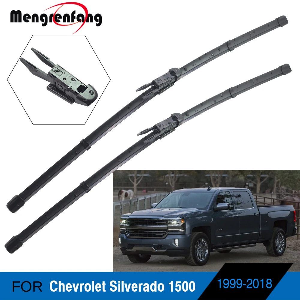 Для Chevrolet Silverado 1500 автомобильный стеклоочиститель Мягкие резиновые щетки