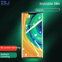 3 pieces for huawei mate30pro tempered film curved surface full screen coverage mate30 full coverage hd