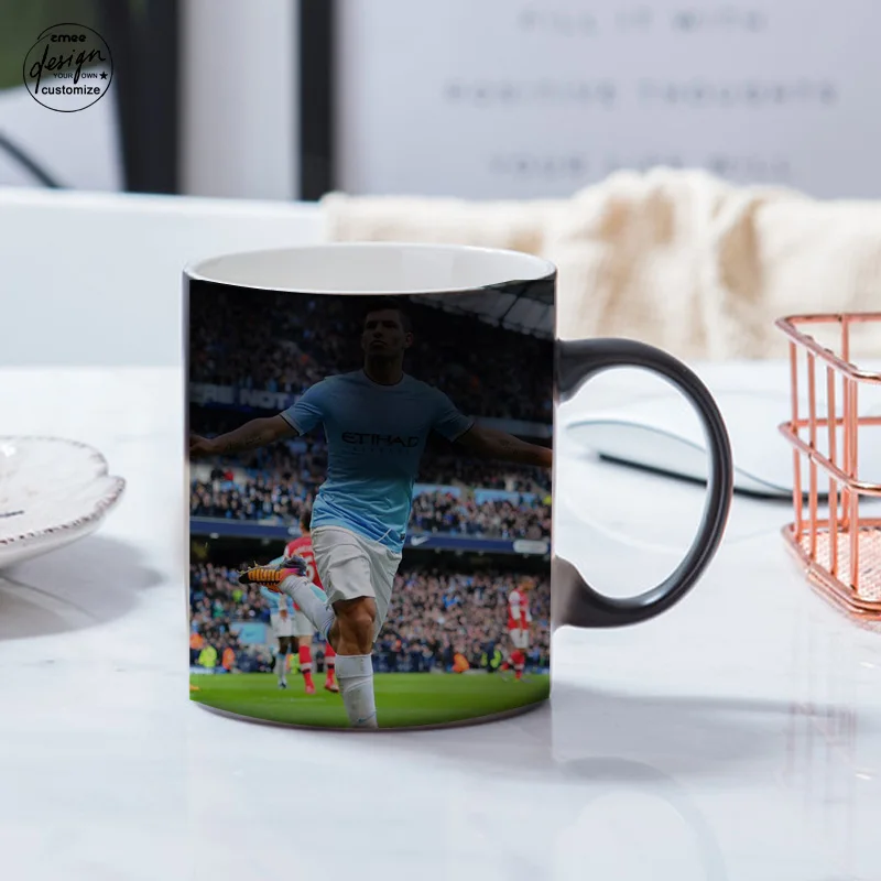 

Colour Magic Changing Mug Custom Coffee Mug Gift Milk Mug Birthday Football Fans Team Gift Goal Victory Daddy Coffee Mug Husband