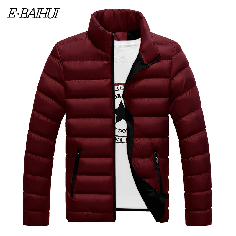 Мужская повседневная однотонная кожаная куртка с длинным рукавом модная