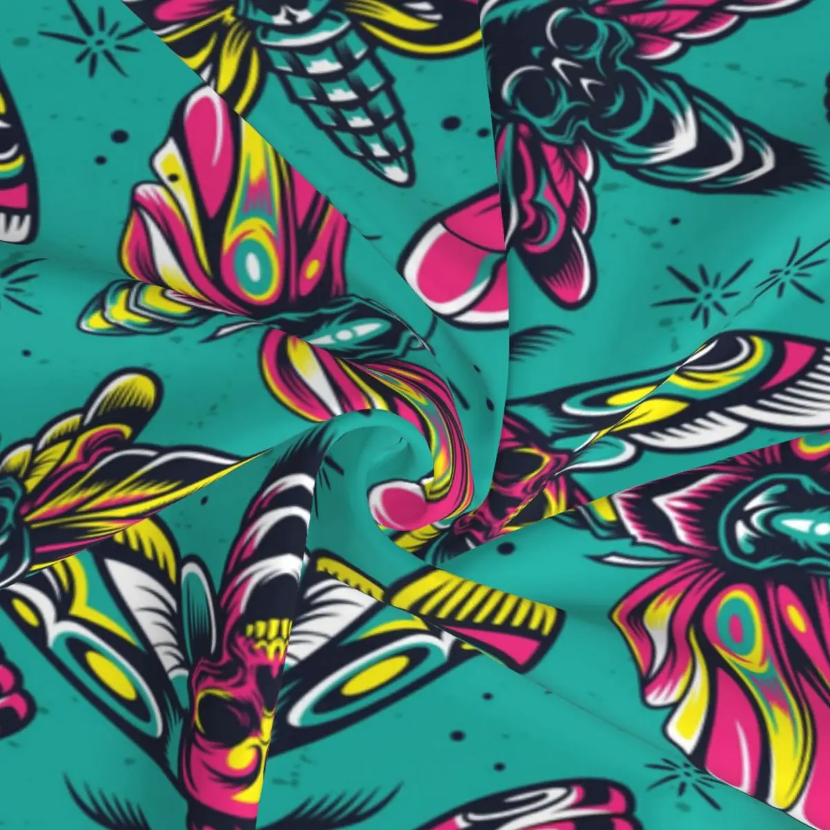 

2021 Women Swimwear Pareo Scarf Bikini Cover-Ups Wrap Kaftan Sarong Beach Sexy Skirts Vintage Insects Swimsuit Cover-Ups