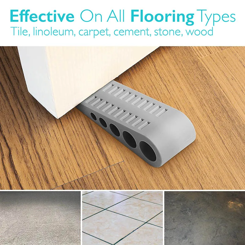 Safe Stopper Environmental Rubber For Heavy Duty Extra Large Wide Door Wedge Floor Home-30 | Stops