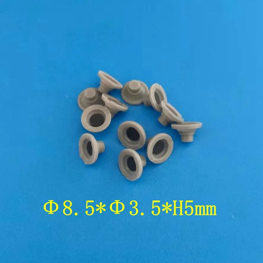 100 шт./лот Φ * H5mm силиконовые проводящие одиночные клавиатуры резиновые кнопки