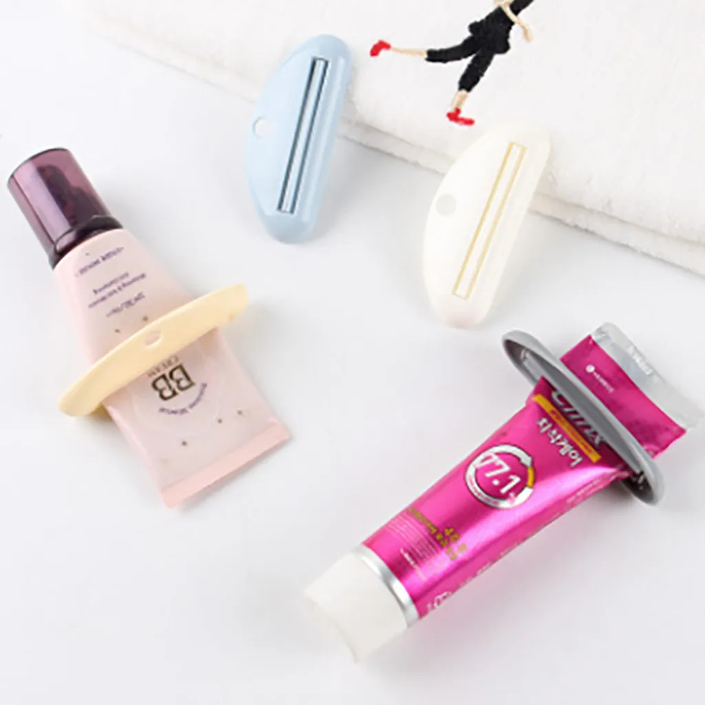 Ручной отжиматель зубной пасты 2 шт./компл. мультипликационный отжим тюбик