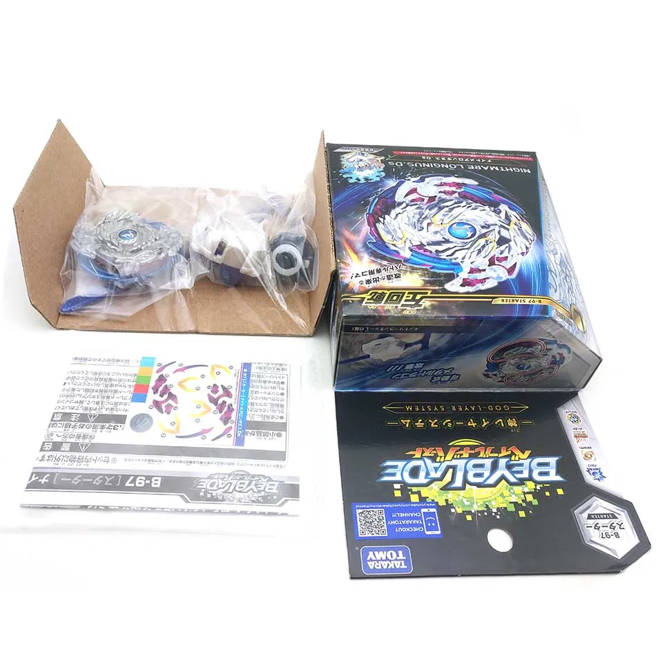 Takara Tomy Beyblade Burst B97 серия God кошмар священный пистолет Вихревой волчок bayblade